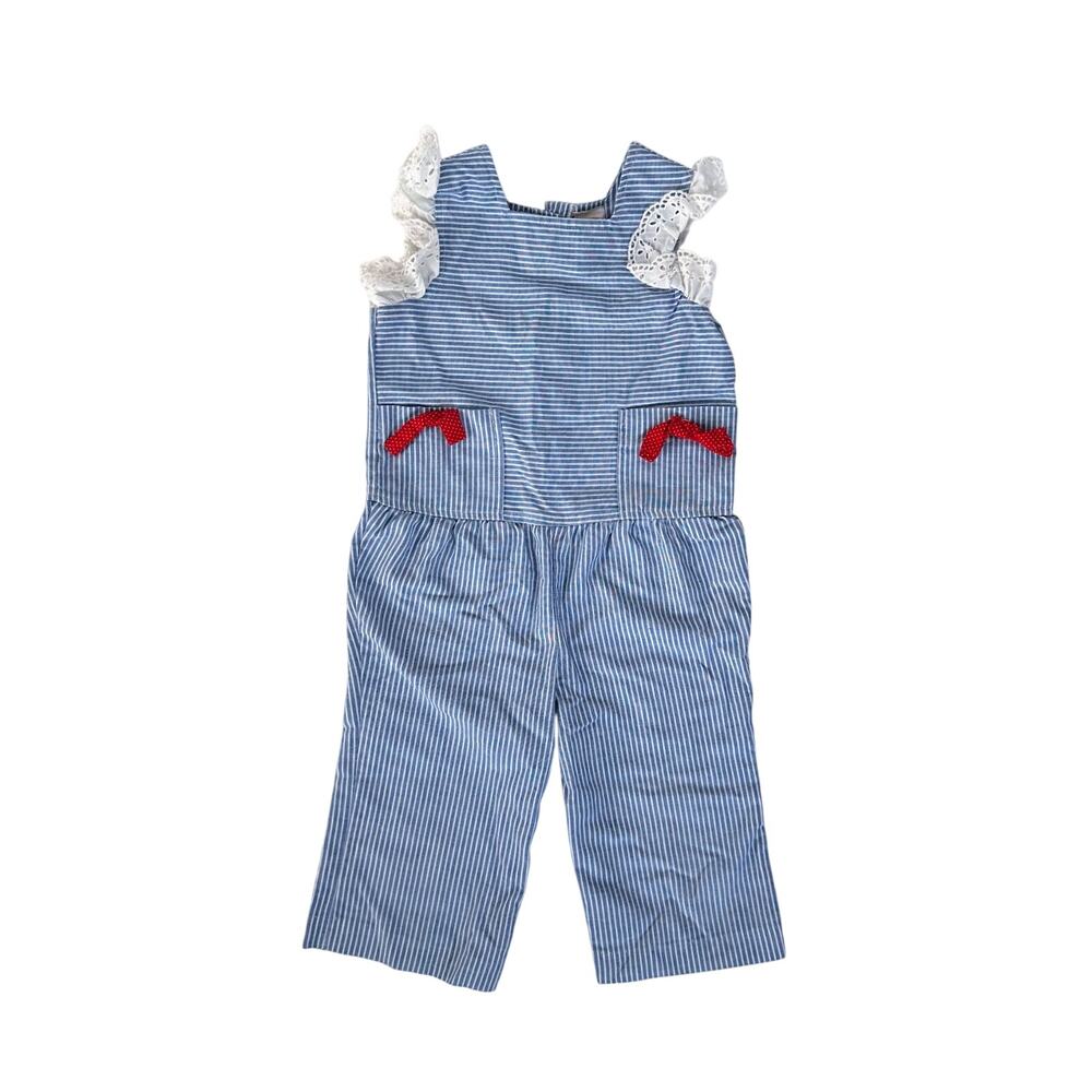 Adorable Vintage Overalls by Brights Creek, Size 4t